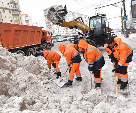 Уборка снега в Дзержинске и  Нижегородской области